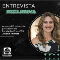 Presidente da Fundação Enore/RS, Juliana Follmer, concedeu entrevista exclusiva à Anoreg/RS